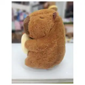 Capybara con pollito miniatura 3